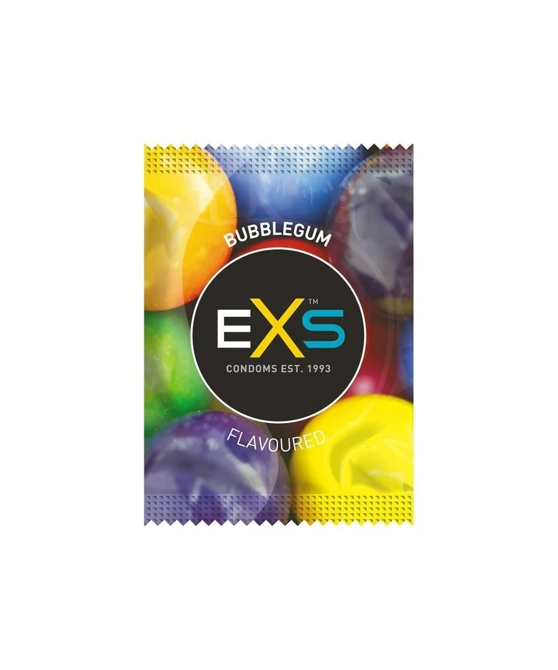 Презерватив латексний EXS Bubblegum зі смаком жувальної гумки (ціна за 5 шт.)