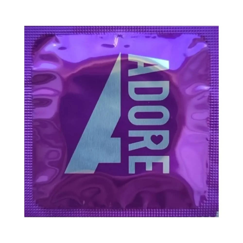 Презерватив суперміцний Pasante Adore Ribbed Pleasure 52 мм (ціна за 1 шт.)
