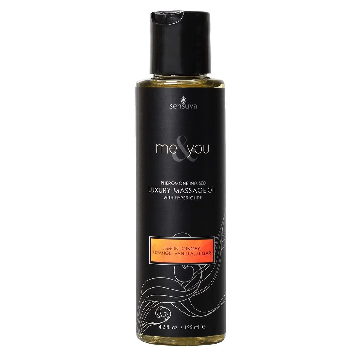 Масажна олія Sensuva Me&You Lemon, Ginger, Orange, Vanilla & Sugar із феромонами