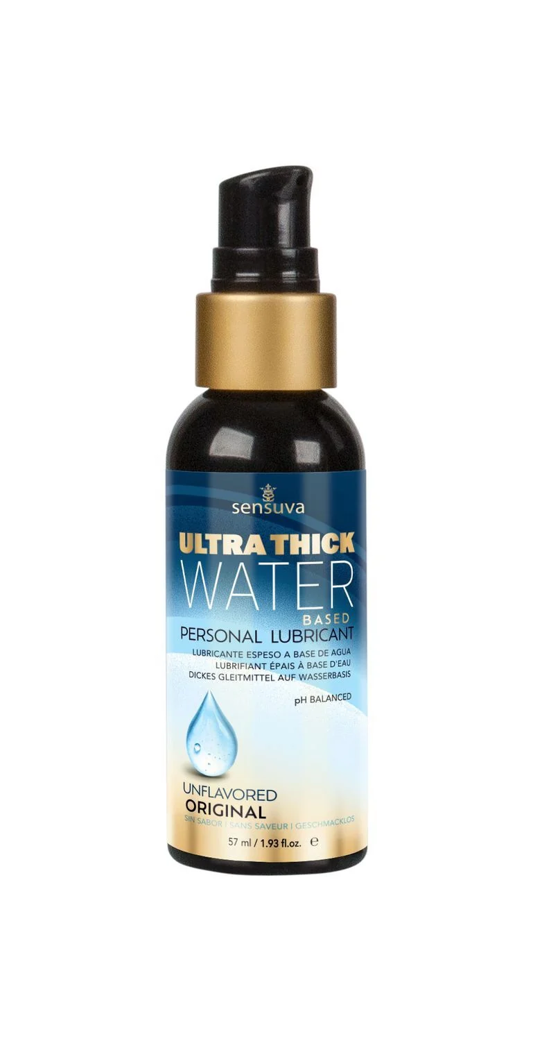 Густа змазка Sensuva Ultra-Thick Water-Based на водній основі, без гліцерину та парабенів