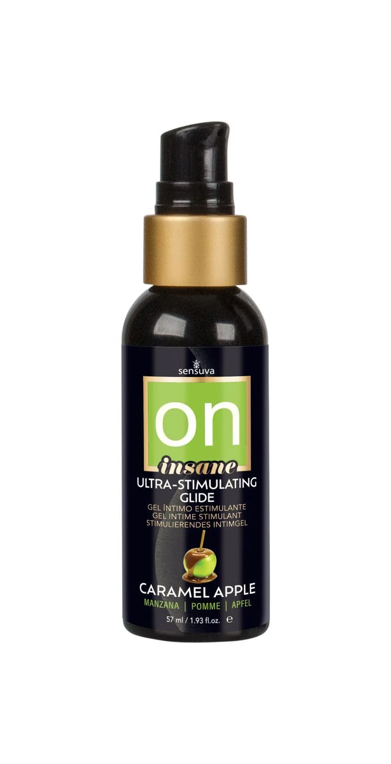 Збуджувальна змазка на гібридній основі Sensuva Ultra-Stimulating On Insane Caramel Apple