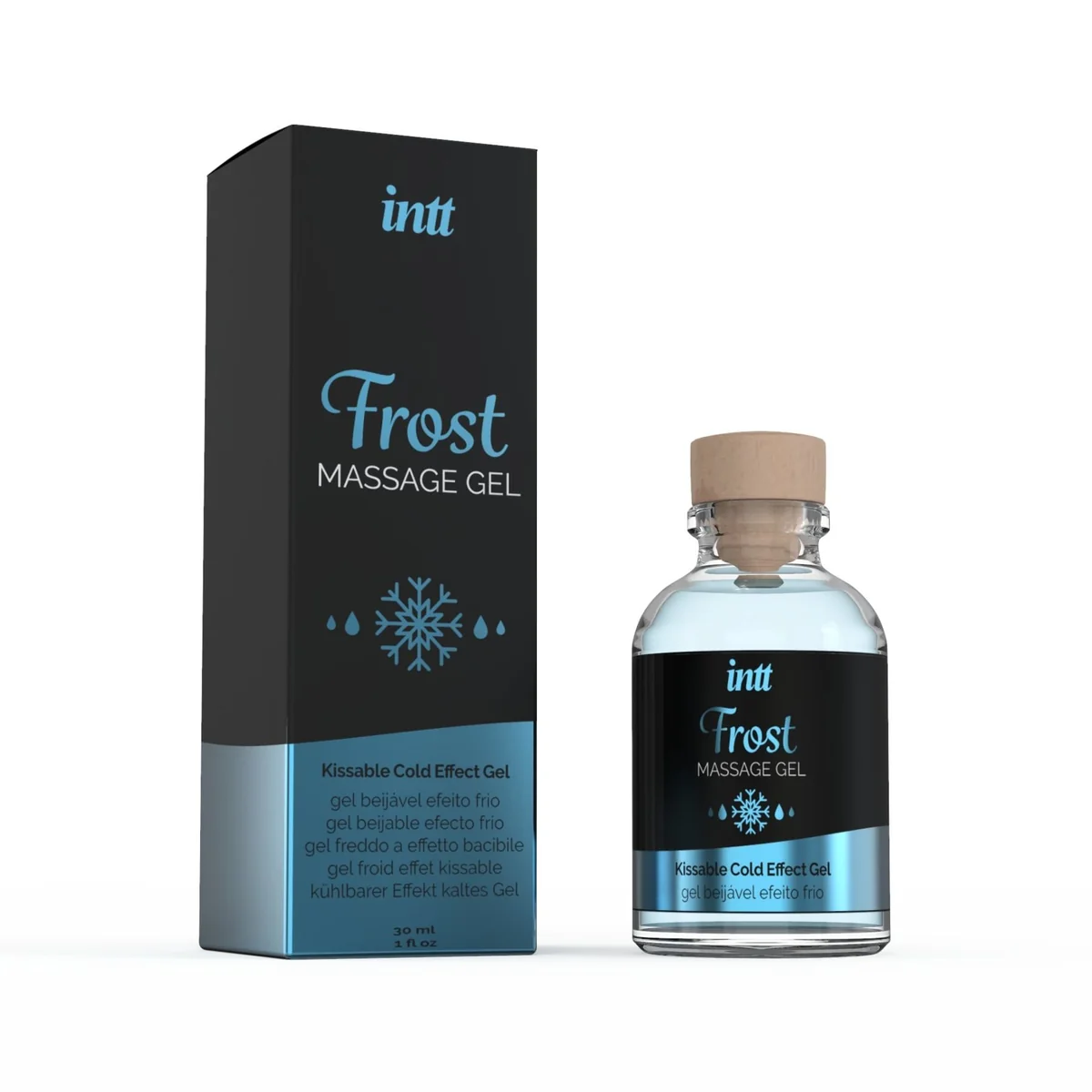 Масажний гель для інтимних зон Intt Frost охолоджувально-зігрівальний