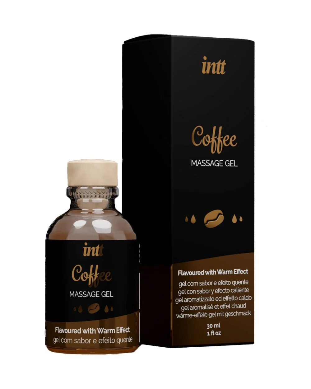 Масажний гель для інтимних зон Intt Coffee розігрівальний