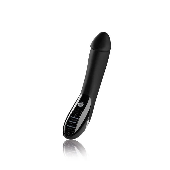 Вібратор з електростимуляцією Mystim Tickling Truman eStim Black, міостимулятор