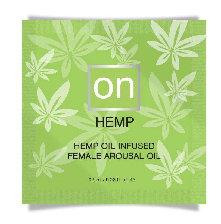 Пробник збудливого масла Sensuva - ON for Her Hemp Пройняті Arousal Oil