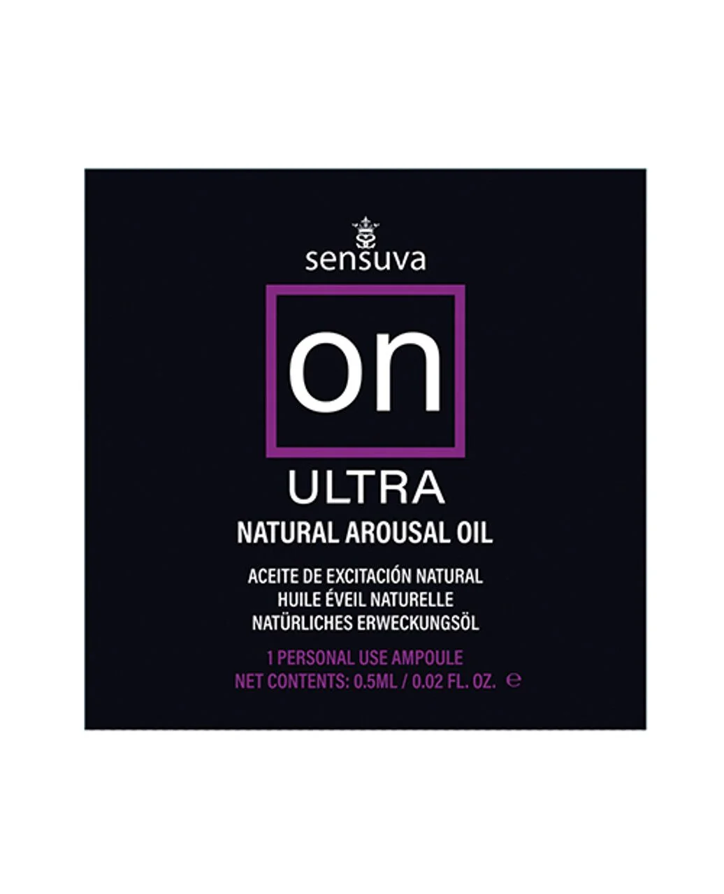 Пробник збудливого масла Sensuva - ON Arousal Oil for Her Ultra