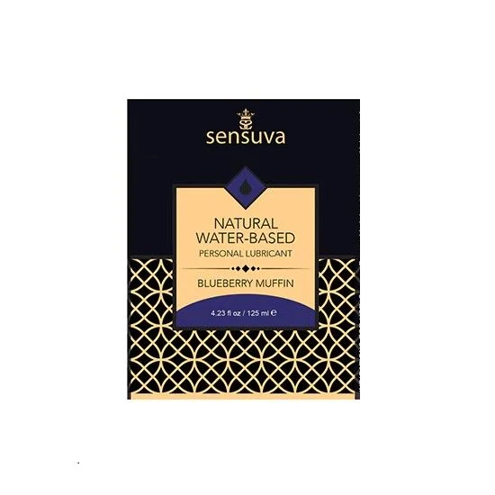 Пробник Sensuva – Natural Water-Based Blueberry Muffin (6 мл)