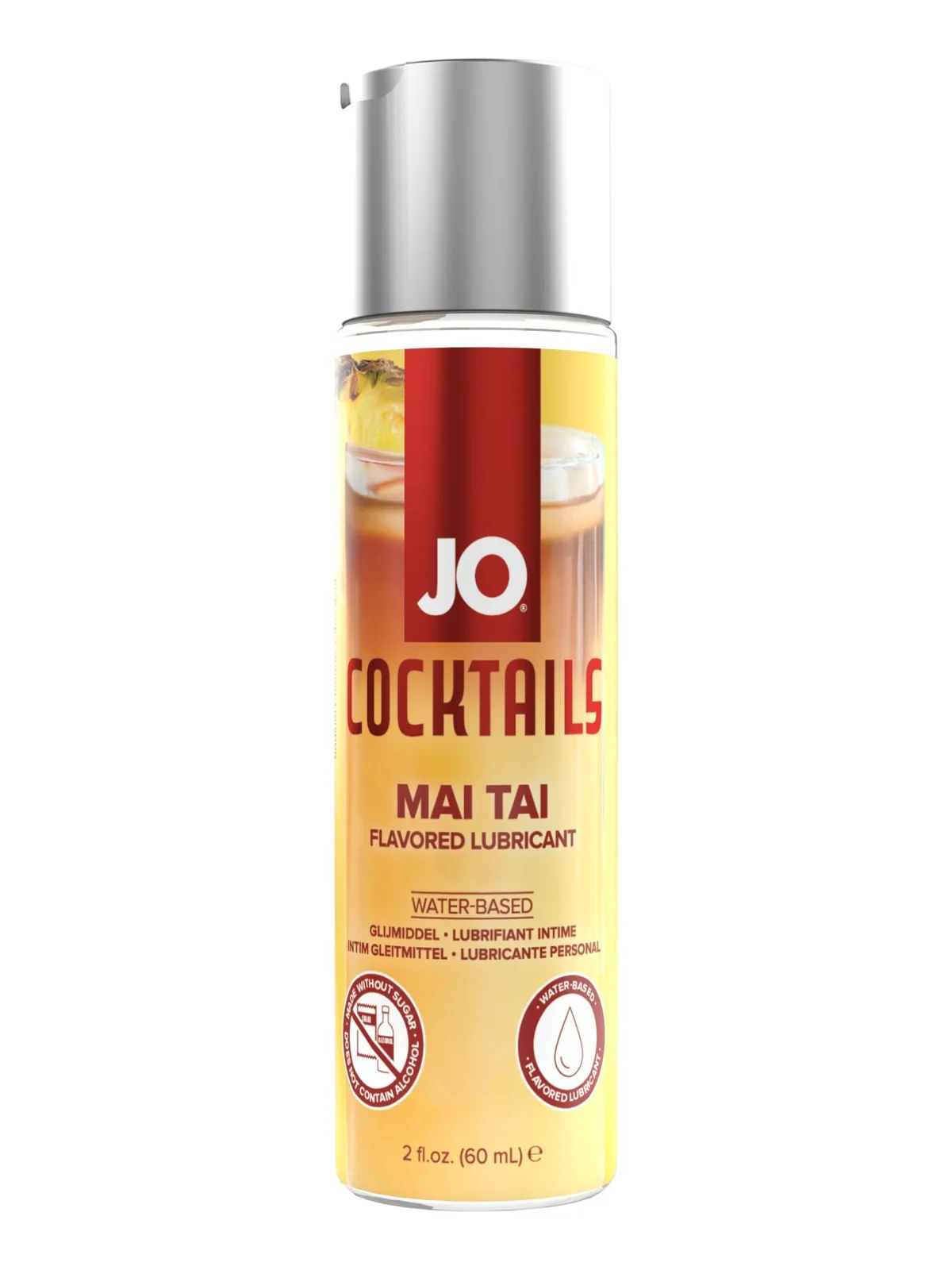 Лубрикант на водній основі JO Cocktails — Mai Tai без цукру, рослинний гліцерин