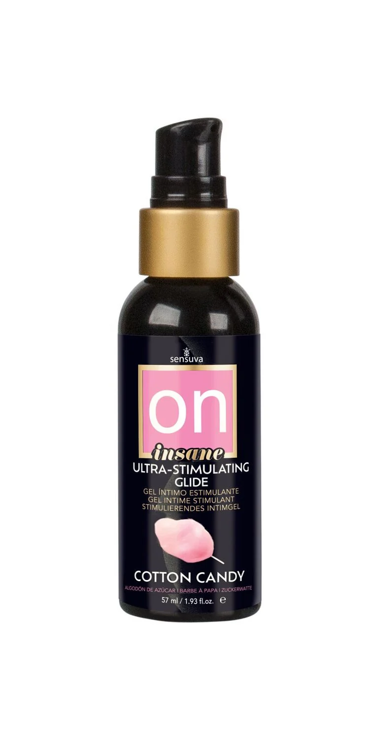 Збуджувальна змазка на гібридній основі Sensuva Ultra-Stimulating On Insane Cotton Candy