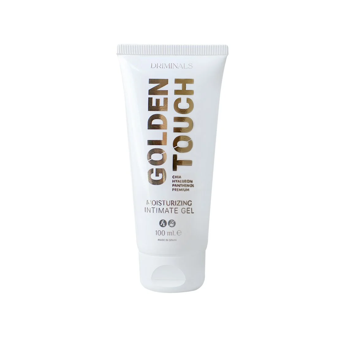 Екстразволожувальний гель-лубрикант Driminals Golden Touch, водна основа,, гіалуронова кислота