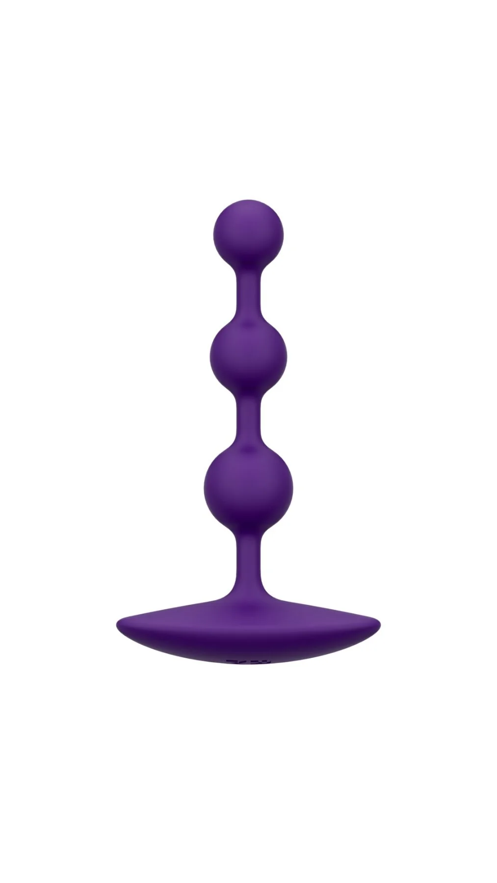 Анальне намисто Romp Amp Dark Purple, силікон, макс. діаметр 2,6 см