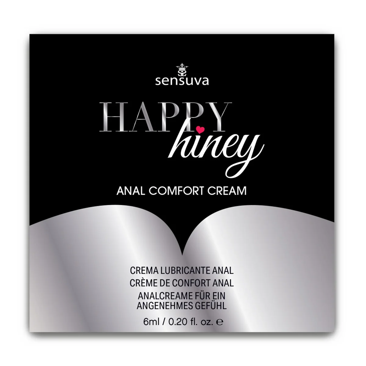 Пробник розслаблювального анального крему Sensuva Happy Hiney (6 мл)