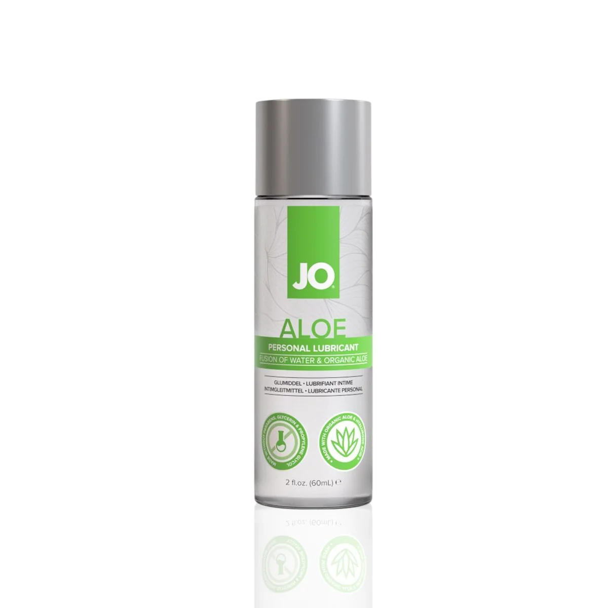 Змазка на водній основі JO H2O Organic Aloe, зволожувальний та заспокійливий ефект