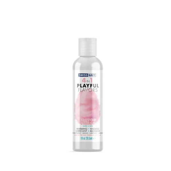 Лубрикант на водній основі Swiss Navy 4 In 1 Cotton Candy