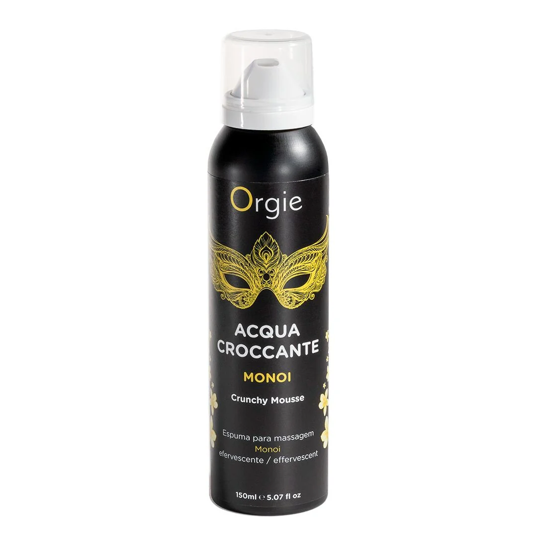 Масажна пінка Orgie – Acqua Croccante Monoi, ефект бульбашок, що лопаються
