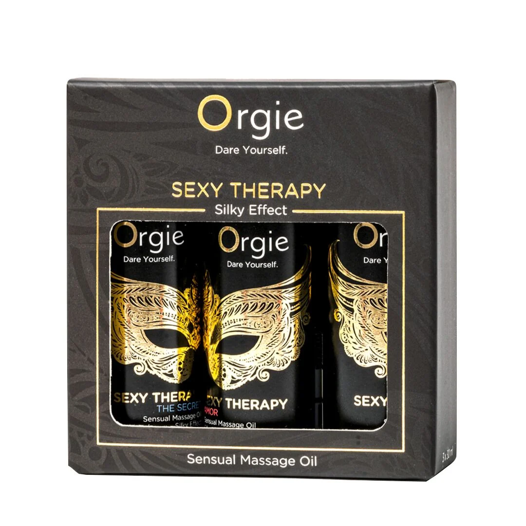 Набір масажних олій Orgie – Sexy Therapy Mini Size Collection (3х