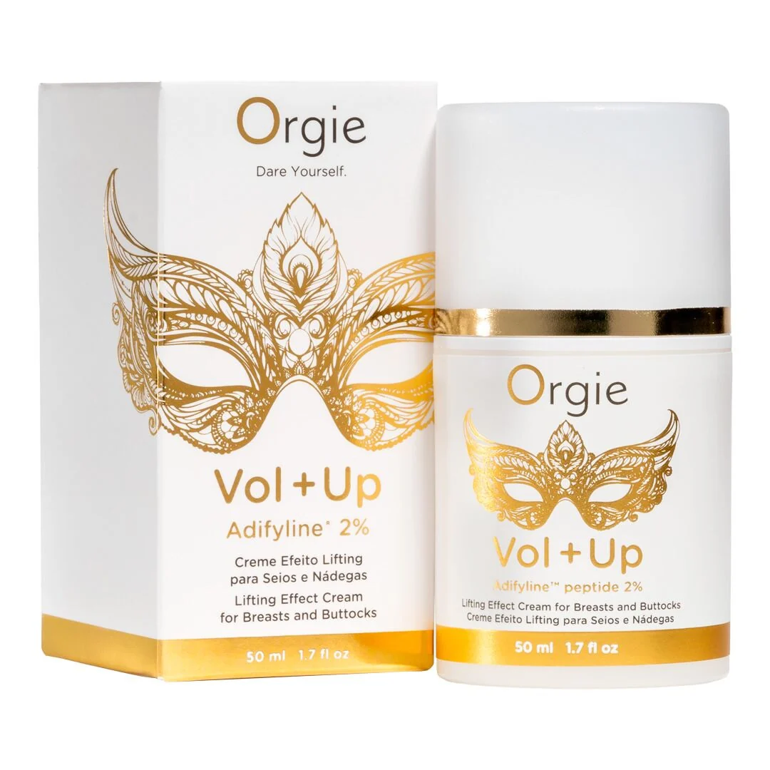 Крем з ефектом ліфтингу для грудей та сідниць Orgie – Vol + Up, пептид Adifyline™