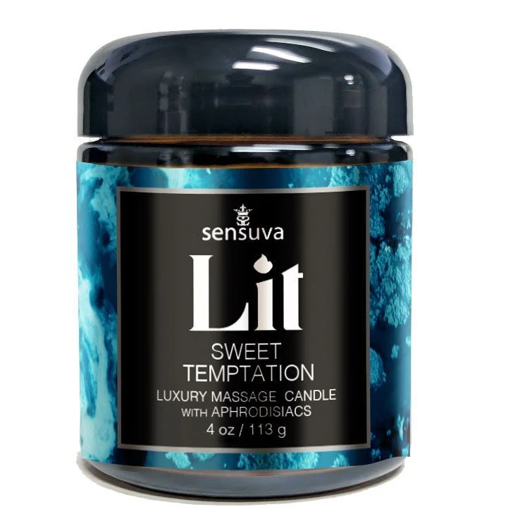 Масажна свічка Sensuva Lit Sweet Temptation Massage Candle 113г