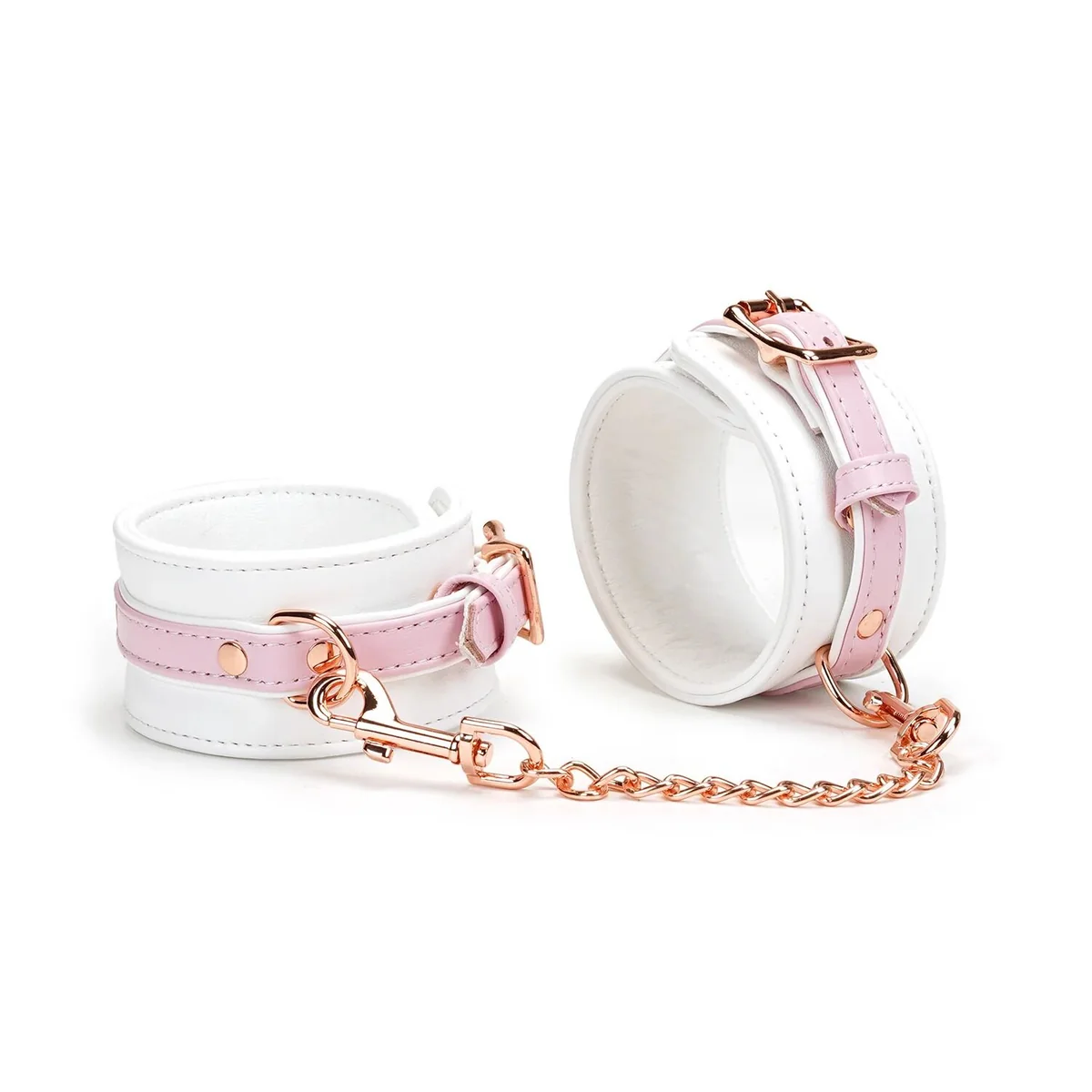 Поножі Liebe Seele White & Pink Fairy Leather Ankle Cuffs