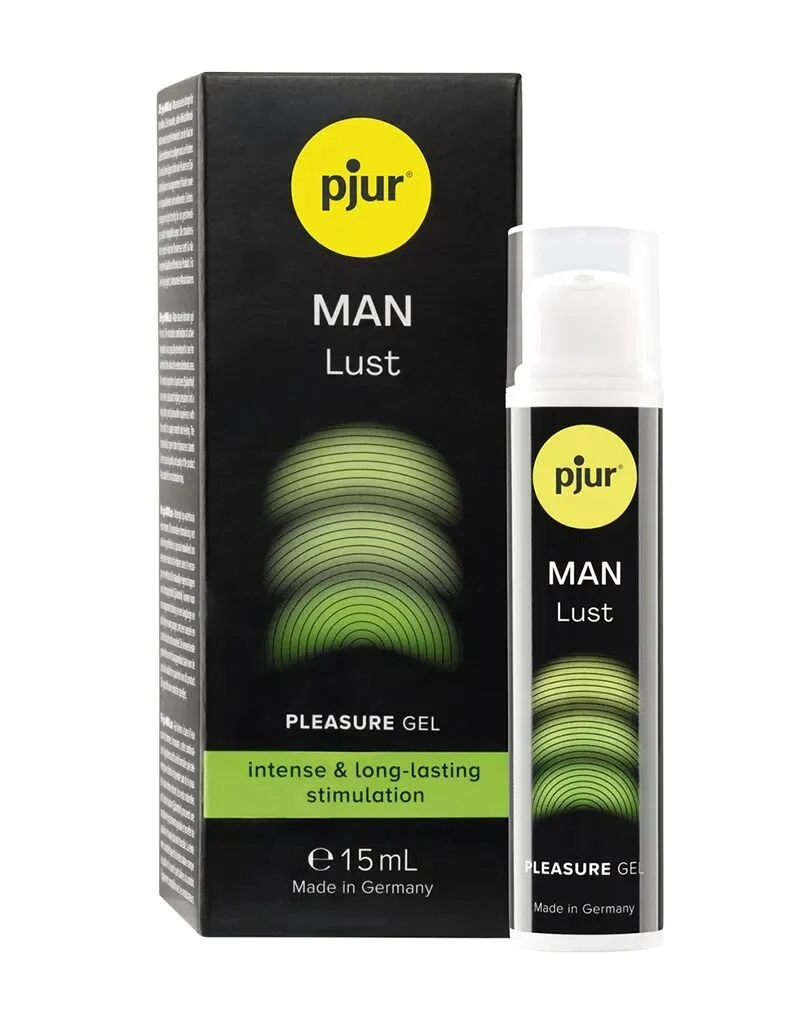 Рідкий вібратор для чоловіків pjur MAN Lust,, з ефектом мурашок