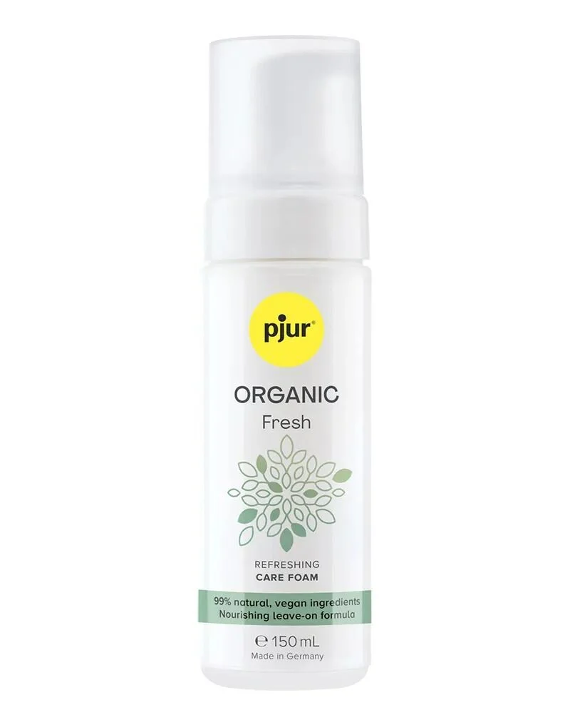 Органічна піна для інтимної гігієни pjur ORGANIC Fresh, освіжальна