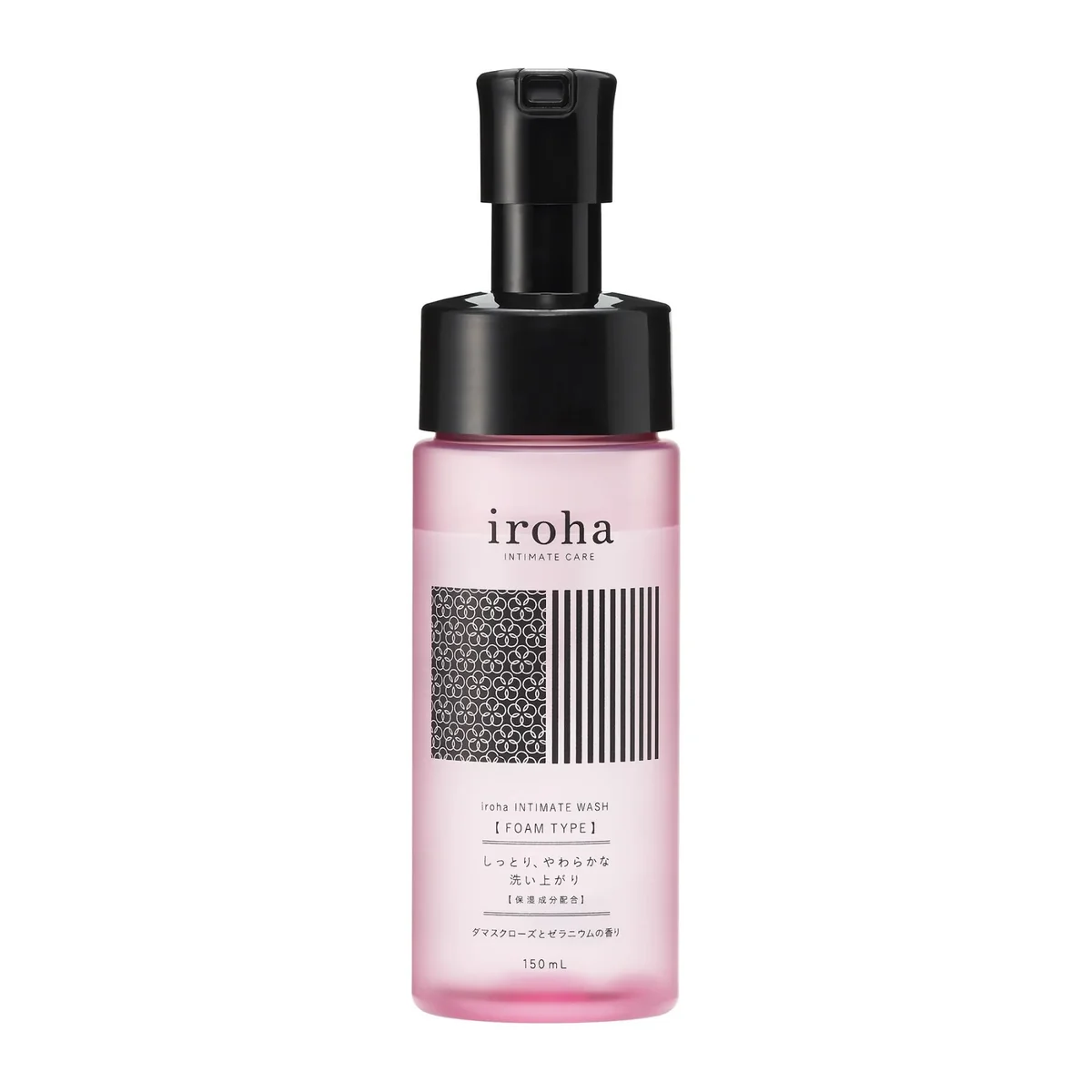 Піна для інтимного догляду Iroha Intimate Wash Foam Type Damask Rose and Geranium