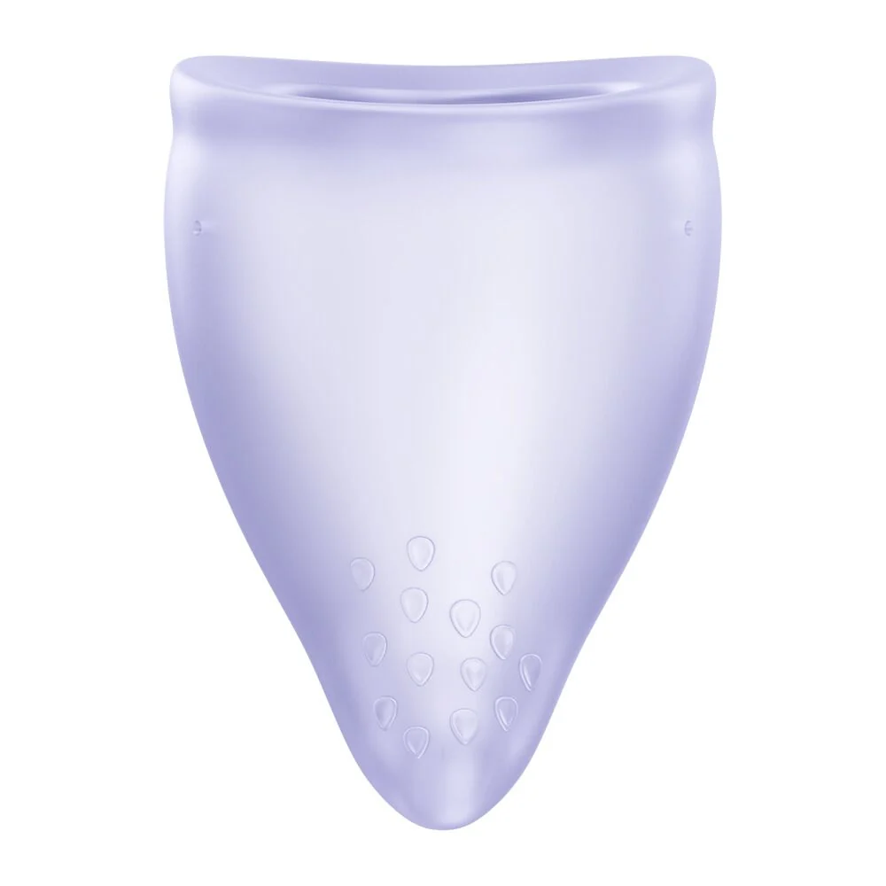 Менструальна чаша Fun Factory FUN CUP SIZE B Purple, багаторазова, діаметр 4,3 см, об’єм 30 мл