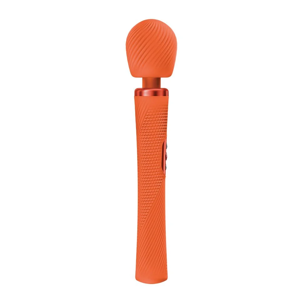 Вібромасажер Fun Factory VIM Vibrating Wand Orange, суперпотужний та легкий, до 6 годин роботи