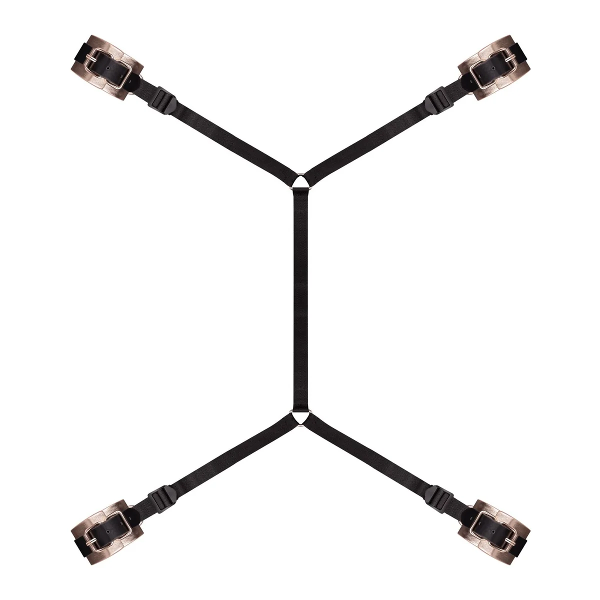 Фіксатор рук і ніг для ліжка Rosy Gold - Under-Mattress Restraint Set