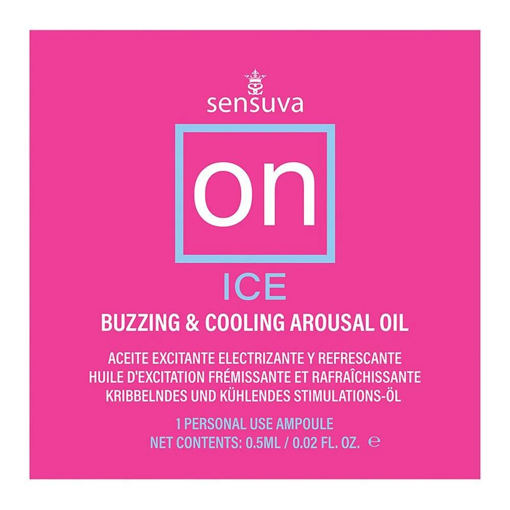 Пробник збуджувальної олії Sensuva – ON Arousal Oil for Her Ice