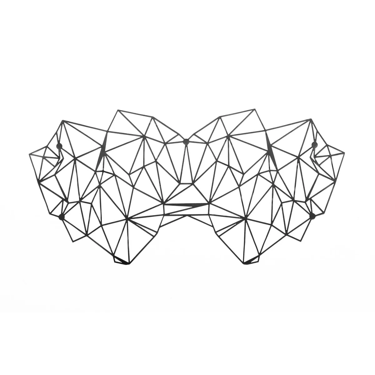 Маска на обличчя Bijoux Indiscrets - Kristine Mask, вінілова, клейове кріплення, без зав'язок