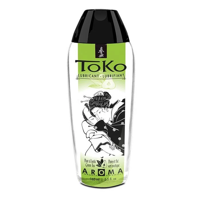 Лубрикант на водній основі Shunga Toko AROMA – Pear & Exotic Green Tea, не містить цукру
