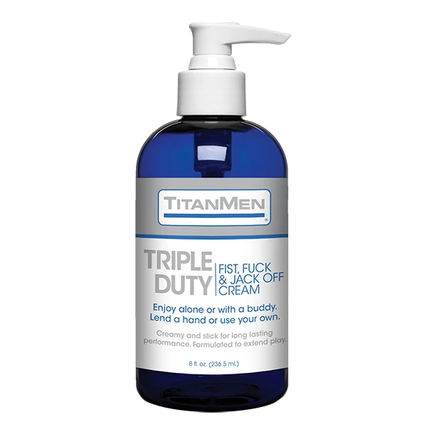 Густа змазка для фістингу Doc Johnson TitanMen - Triple Duty (240 г)