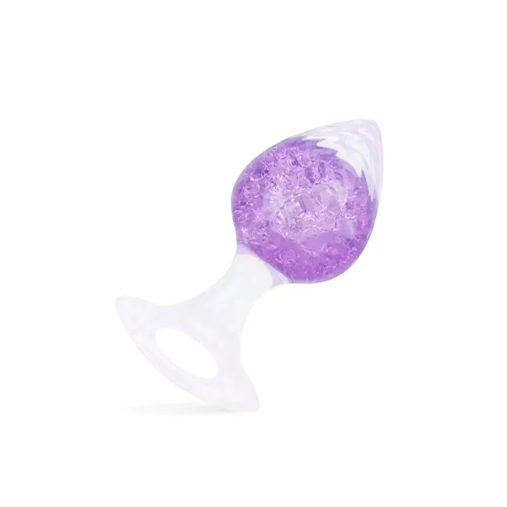 Анальна пробка Liebe Seele Heart-shaped Crystal Anal Plug - Small
