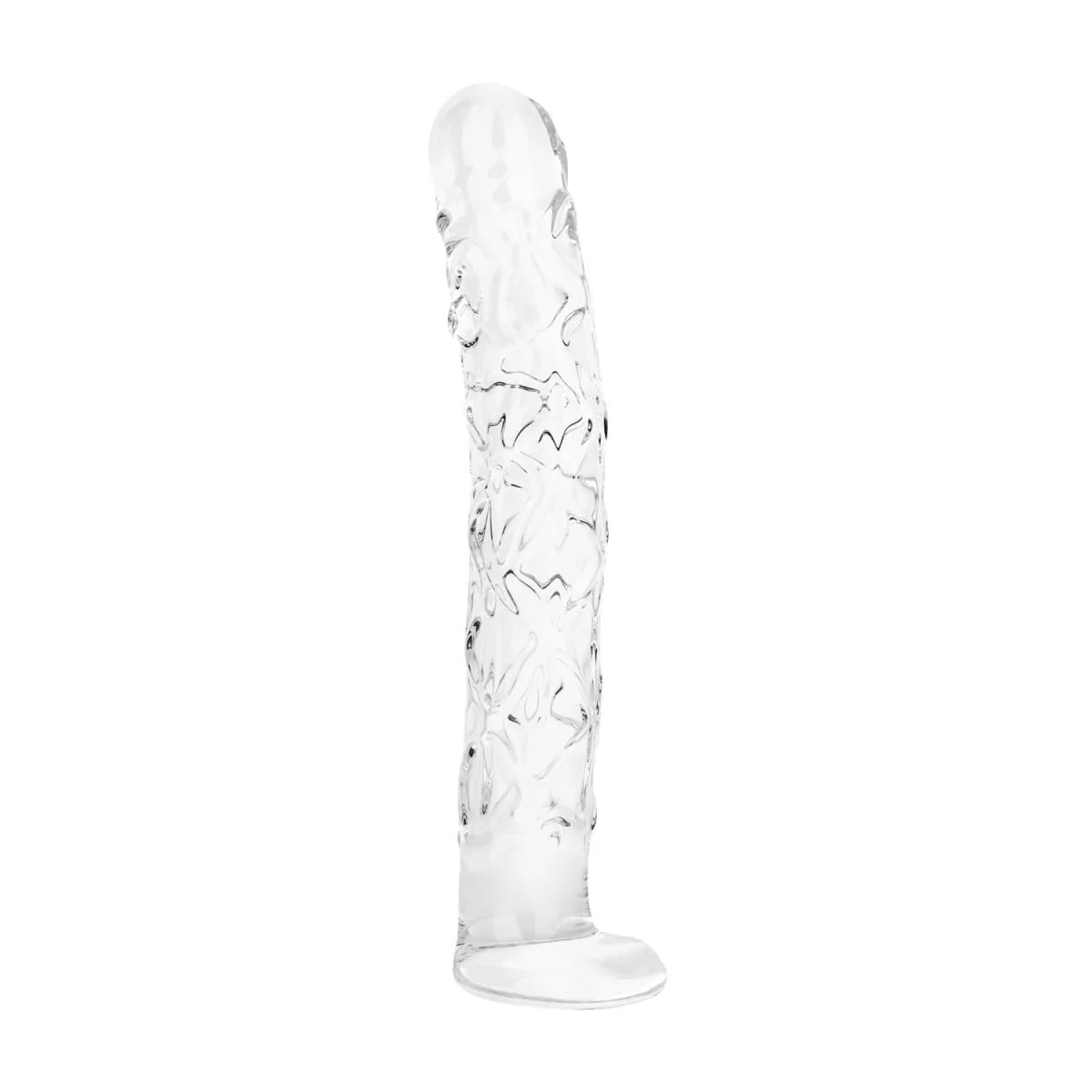 Скляний фалоімітатор Gildo Textured Glass Dildo No. 36
